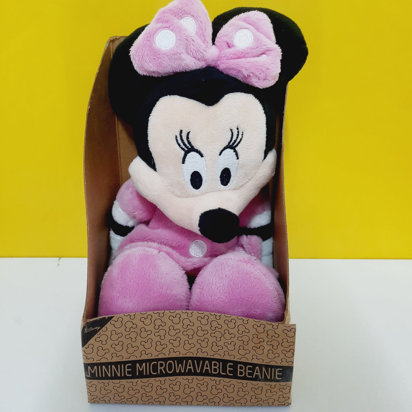 Minnie or Mickey Mouse Microwaveable Beanie Imported Soft toy