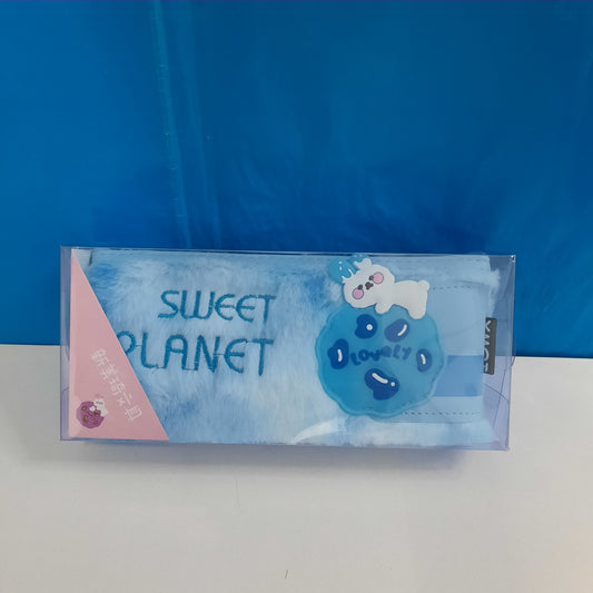 Beautiful Fluffy Pouch Furry Sweet Planet For School/College/University