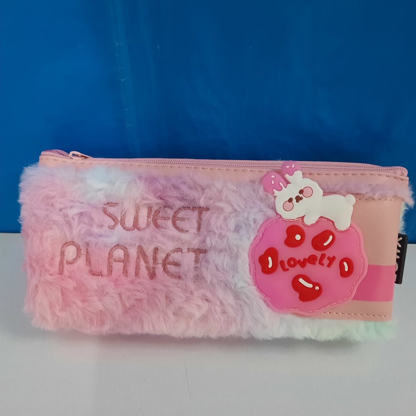 Beautiful Fluffy Pouch Furry Sweet Planet For School/College/University