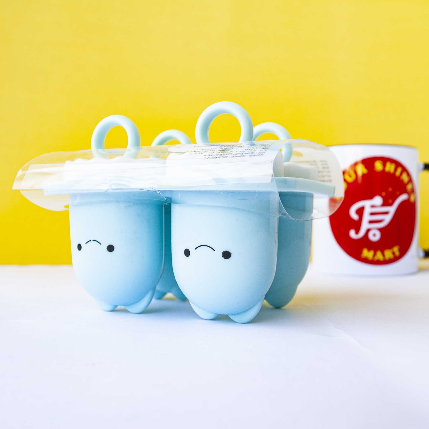 Icecream Mold Imported and High Quality (Pack Of 4) Cute Smiley