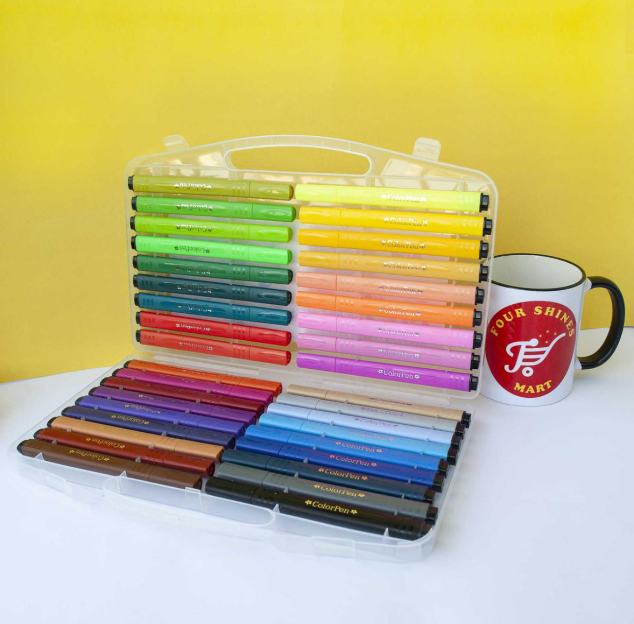 Washable Markers Gift Set - High Quality Imported - 36 Pcs Case Packing