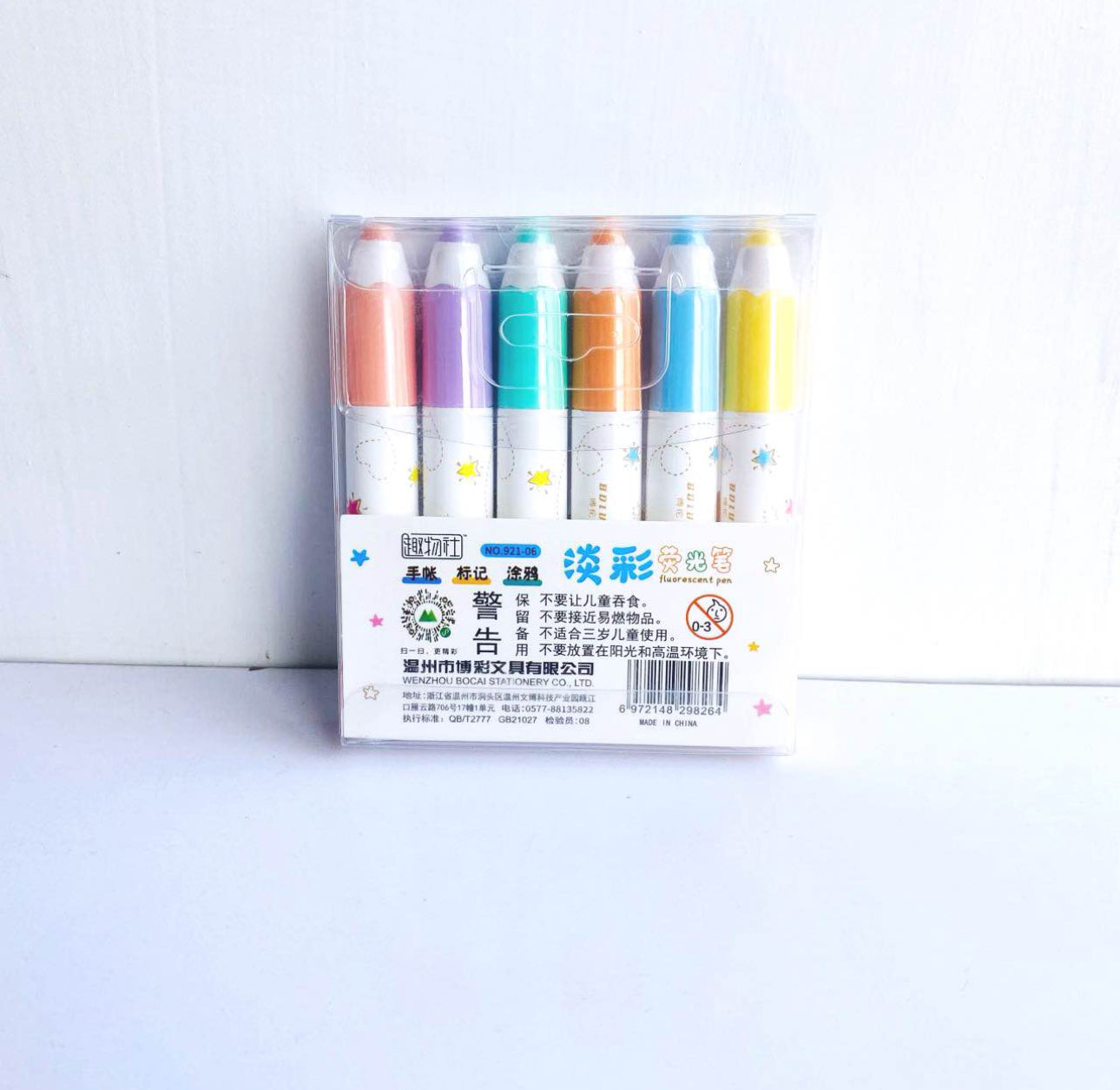 High lighter Set of 6 Colors For Kids