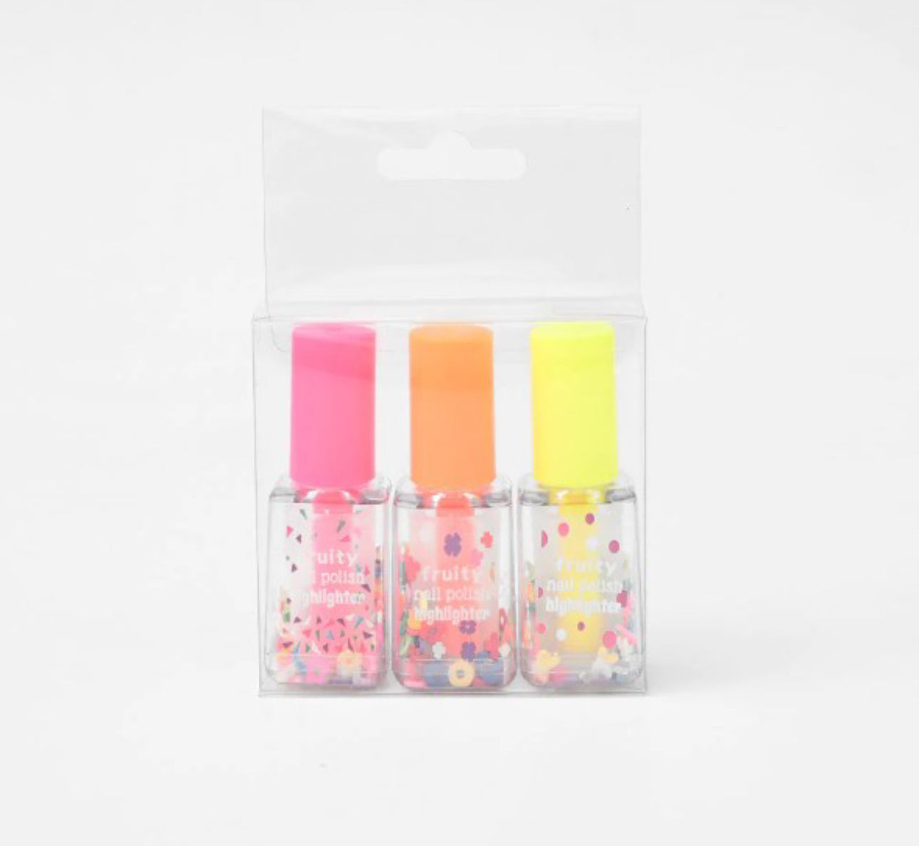 High lighters Set - Fruity Nail Polish Pack of 3