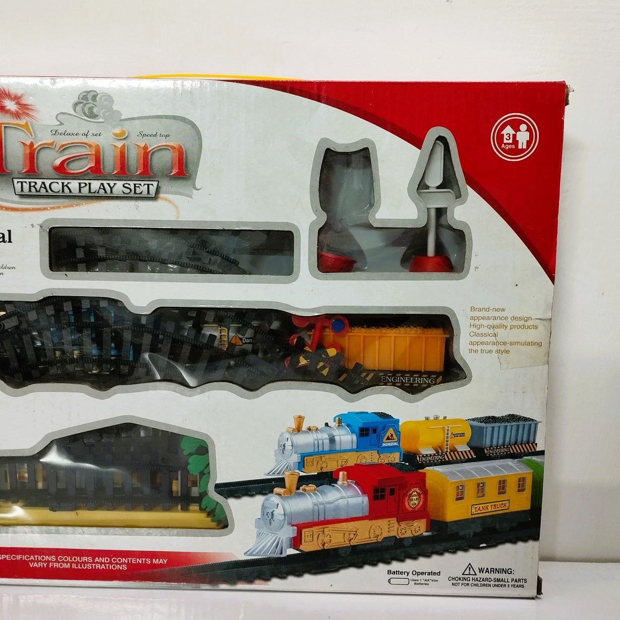 Toy Gift Set - Train with track Playset 24 Pcs