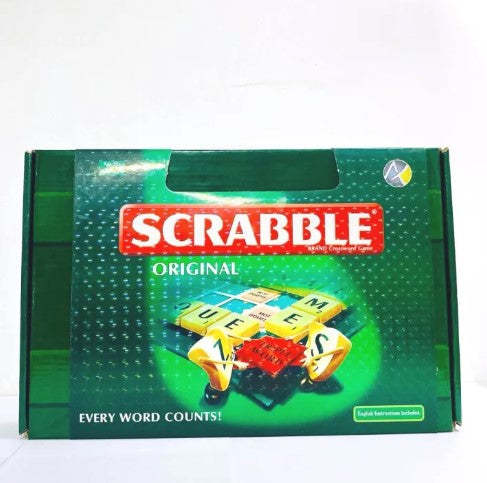 Scrabble Brain Vocabulary Game Original For Adults & Kids