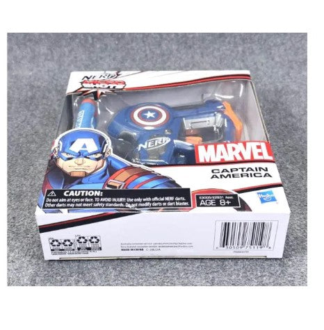 Nerf gun Original Imported Hasbro Microshots Marvel Captain America