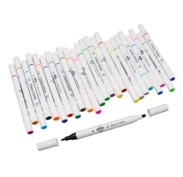 Art Markers 18 Pcs High Quality Double Sided Color Markers Set , 210-18